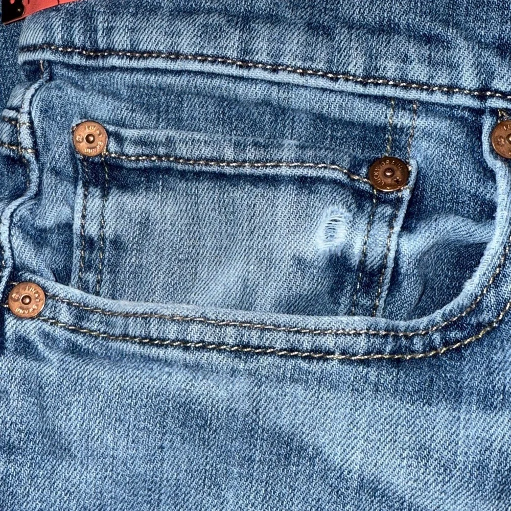 Lucky Brand Men’s Straight Blue Jeans Size 31x32